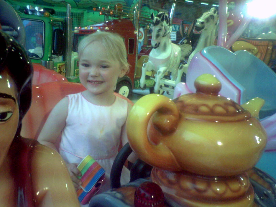Sophie at the fair